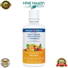 Passion 4 Life Mega Liquid Multivitamins, Trace Minerals, Amino Acids - 32 fl oz