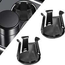 Car Cup Holder Expander, 2PCS Cup Holder Insert Adapter for Car, Adjustable Auto