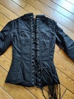 Corset Story Dry Rose Corset Shirt Size (26”) Black Heavy Duty  — photo 5