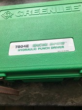 greenlee hole punch quick draw slug buster