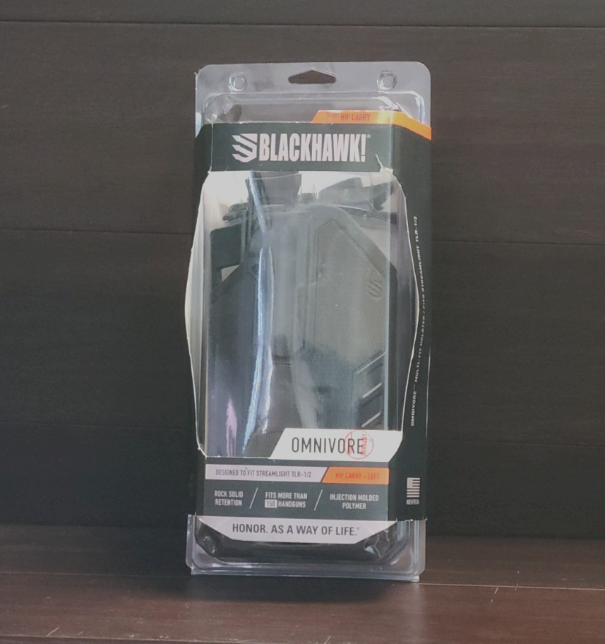 Blackhawk Omnivore LH Holster For Pistols with Streamlight TLR 1/2