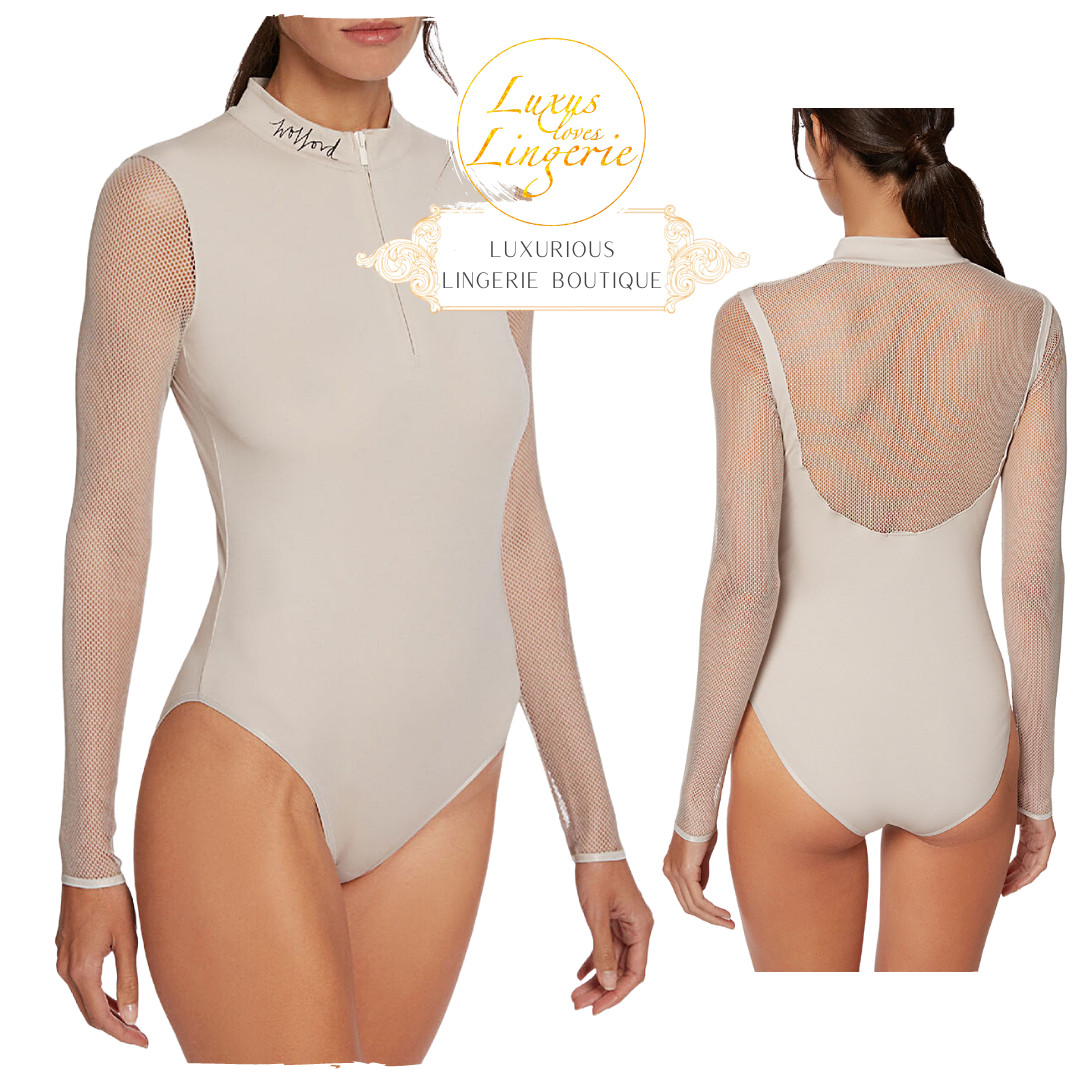 Logo Script Body By Wolford Lunar Black Seductive Net With Logo Design S