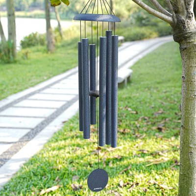 45'' Wind Chimes for Outside Deep Tone   Large Tuned Windchime in C Scale, Re...