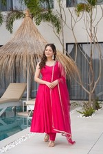 Indian Pakistani Ethnic Traditional Wedding Party Wear Salwar Kameez Plazzo Suit