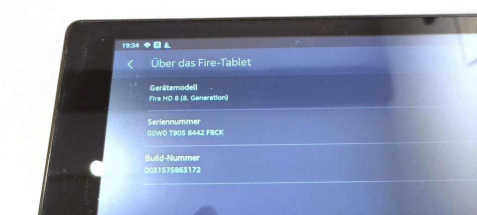 Amazon Fire HD 8 (8. Generation, Model L5S83A), 16 GB - Bild 3 von 3