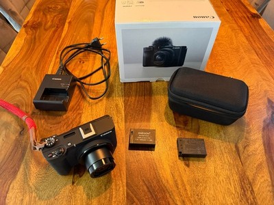 Canon PowerShot V1   fast neuwertig (09/2025), OVP + Zubehörpaket + 2 Akkus
