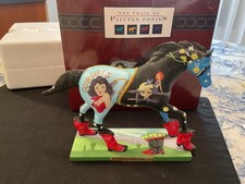 Vtg Trail of the Painted Ponies 4026390TS "Cowgirls Rule".