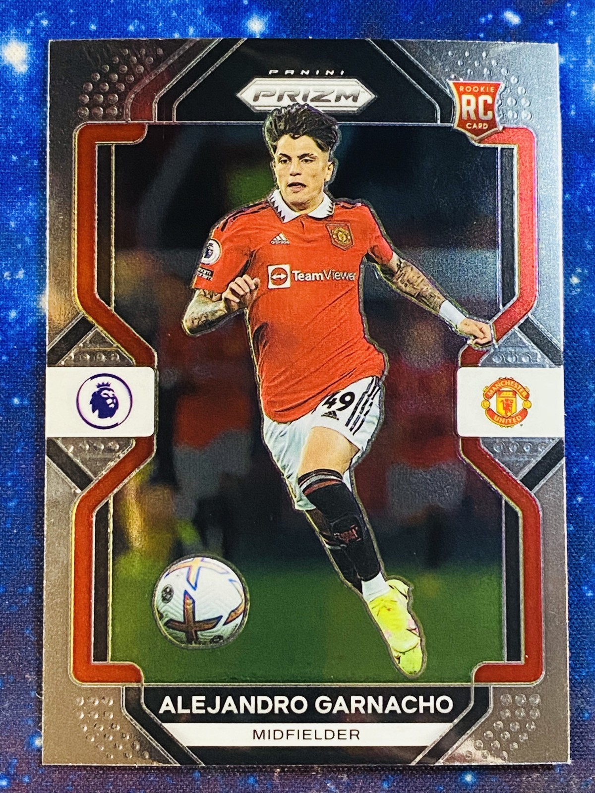 2022-23 Panini Prizm Premier League - Alejandro Garnacho #90 Prizm (RC)