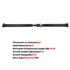 Drive Shaft for Toyota Tundra 2007-2017 V8 5.7L 371000C154 371000C155 936-727