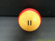 Replacement 11 Billiard Pool Ball - Standard Regulation - 2 1/4" Diameter Solid