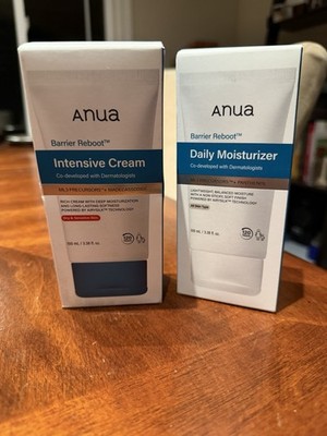 ANUA BARRIER REBOOT DAILY MOISTURIZER + BARRIER REBOOT INTENSIVE CREAM
