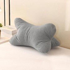 Anatomisches Lesekissen Lendenst&uuml;tze Flexibles St&uuml;tzkissen Blau
