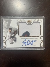 2016 Leaf Trinity Patch Auto Joey Wentz #PA-JW1 Patch Auto 0c6