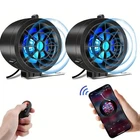 Bluetooth Waterproof Speaker Motorcycle ATV Speakers Stereo Audio Radio System