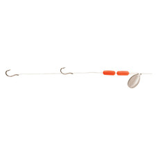 Lindy   Little Joe   Floating Worm Harness     Nickel / Hot Orange