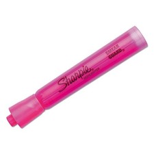Sharpie Tank Style Highlighters, Pink Ink, Chisel Tip, Pink Barrel, 2 Dozens
