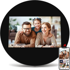 Touch Screen Digital Picture Frame 10.1 Inch HD Display WiFi 32GB Wall Mount