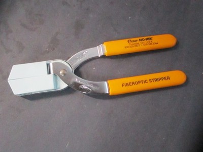 Clauss (NN-018) NO-NIK Yellow Fiberoptic Handle Wire Stripper 