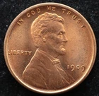 KAPPYSCOINS GH646 1909VDB GEM BU RED LINCOLN WHEAT CENT  A BEAUTY