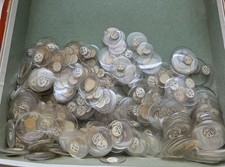 Over 250 vintage Glass  Plastic pocket watch crystals Different Sizes