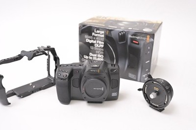 Blackmagic 6k Full Frame L Mount With Nisi PL To L Mount Adapter And Cage