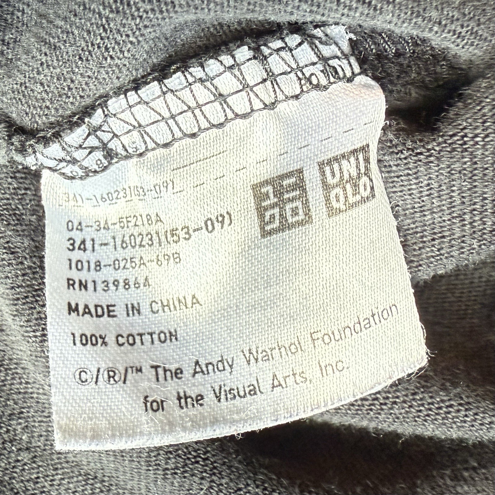 ANDY WARHOL Dollar Sign Pop Art T-Shirt. MEDIUM UT Archive UNIQLO Preowned NV image 6