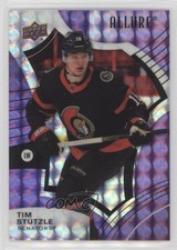 2021-22 Upper Deck Allure Purple Diamond 8/10 Tim Stutzle #80 0tf