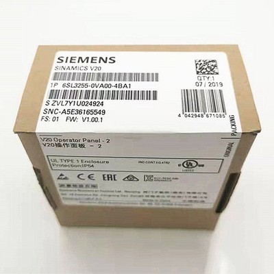NEW SIEMENS IN BOX 6SL3255-0VA00-4BA1 V20 inverter BOP panel SPOT STOCK