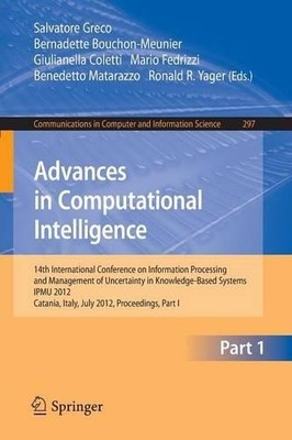 Advances in Computational Intelligence, Part I - 9783642317088