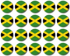 20x PIN BADGE - JAMIACA - 25mm 1" Button Badge - World Flags