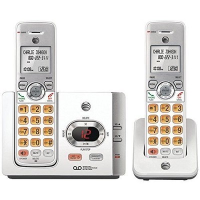 ATT 2 Handset System With Answering TDATT-EL52215 Amplifier Stereo Power Speaker