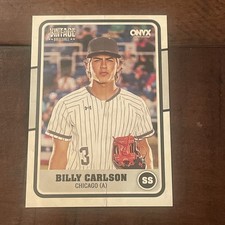 Billy Carlson, Chicago White Sox, 2025 Onyx Vintage Extended OVBICA🇬