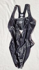 ARENA X-płaski strój kąpielowy rozm. 34 / S highleg shiny wetlook efekt cienki słodki
