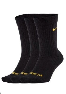 Nike x Drake NOCTA Black 3/4 Socks Women's size 4-6 | eBay