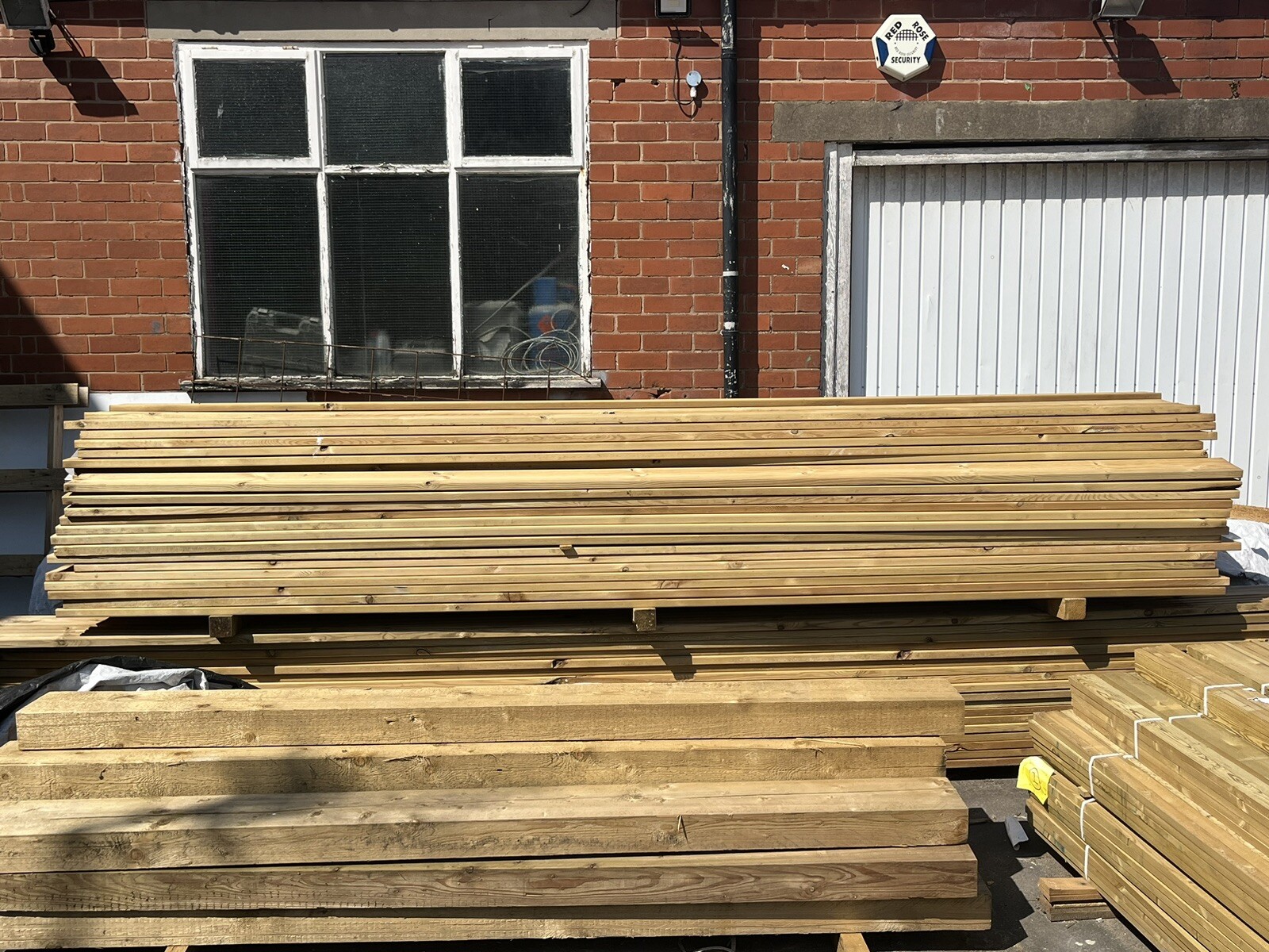 B Grade 6” Treated Decking Boards, 140mm x 28mm x 3.6m (Multi buy
