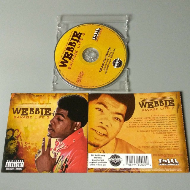 Savage Life 3 [PA] by Webbie (CD, Nov-2011, Trill Entertainment) for