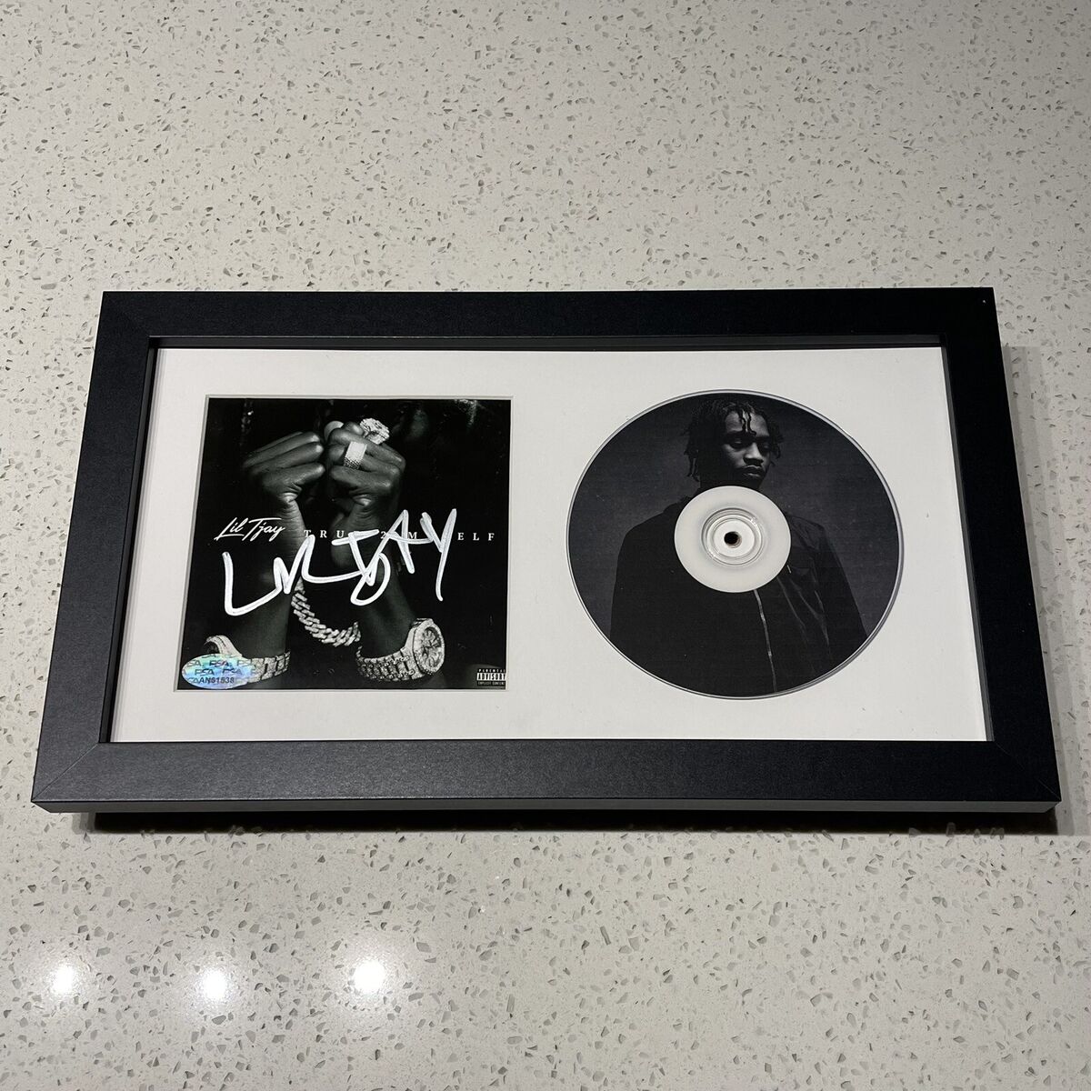 LIL TJAY SIGNED TRUE 2 MYSELF CD ALBUM AUTOGRAPH RAPPER LIL TJAY SIGNED TRUE 2 MYSELF CD ALBUM AUTOGRAPH RAPPER