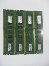 LOT OF 4 Kingston KVR16E11S8/4I 16GB 4x4GB Server Memory 1600MHz PC3 12800 ECC