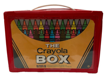 The Crayola Box Red Vintage Binney & Smith