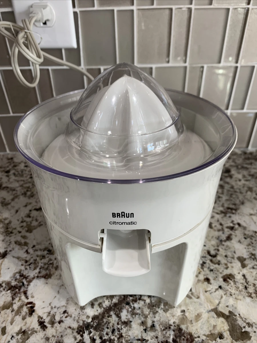 Braun top juicer machine
