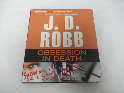 Obsession in Death (In Death Series), J.D. Robb Audiobook CD 9781480593046 (U)