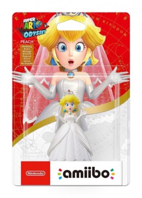 Figurine amiibo Super Mario Bros. Odyssey Peach Wedding Outfit Nintendo Switch n