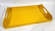 Vintage Aluminium Tool Tray With Handle 18" X 12"