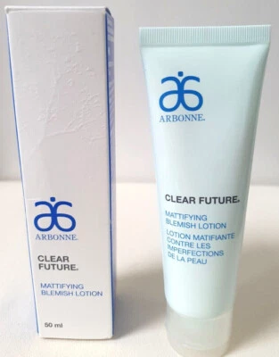 ARBONNE CLEAR FUTURE MATTIFYING BLEMISH LOTION GLUTEN FREE VEGAN 50ML FREE POST