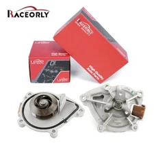 RACEORLY 1x Engine Water Pump & Gasket For BMW Mini Cooper L4 1.6L