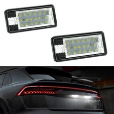 2X Led Kennzeichenbeleuchtung Für Audi A3 8P A4 B6 B7 8E A6 C6 4F A8 4E Q7