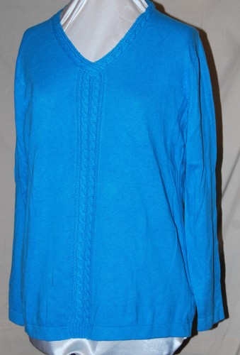 LIZ CLAIBORNE NEW YORK LS PULLOVER 