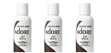 BL Adore Semi-Permanent Haircolor 107 Mocha 4 oz - THREE PACK