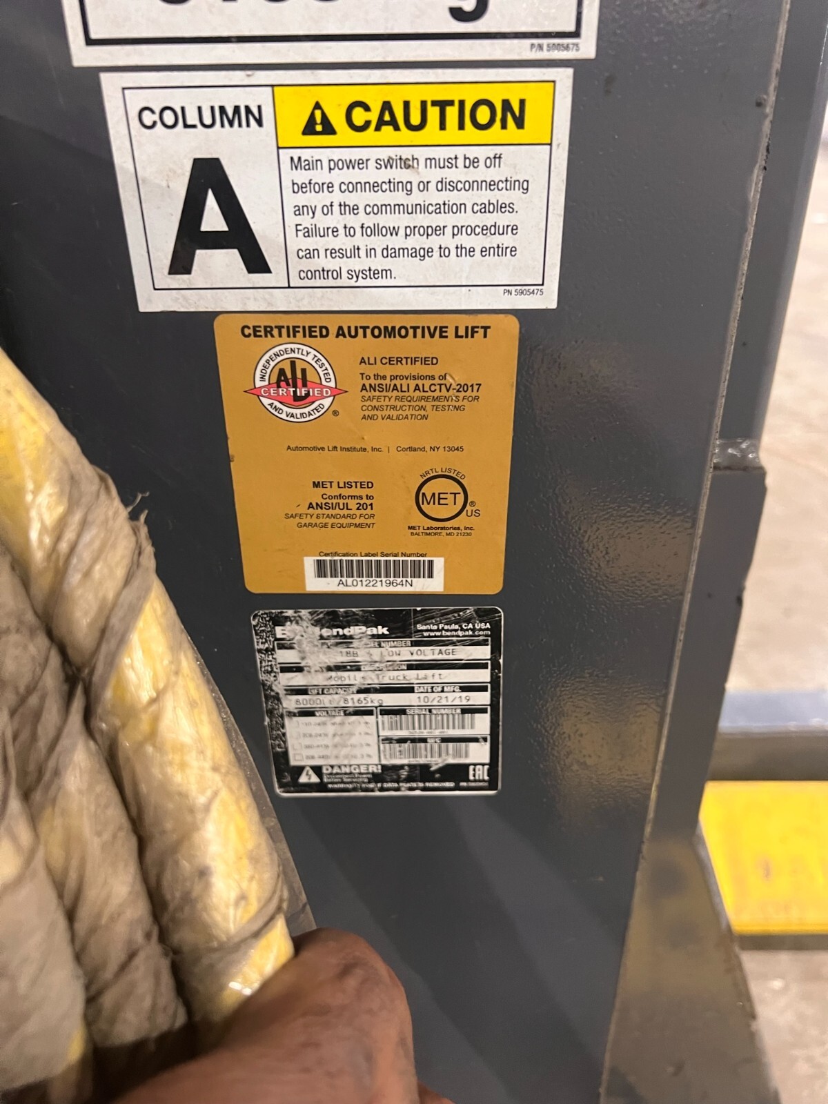 BendPak 4 Post Mobile Lift eBay