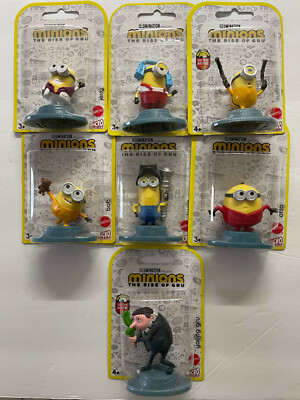 Mattel Micro Collection Illumination Minions Rise of Gru Minifigure  You Pick!!!